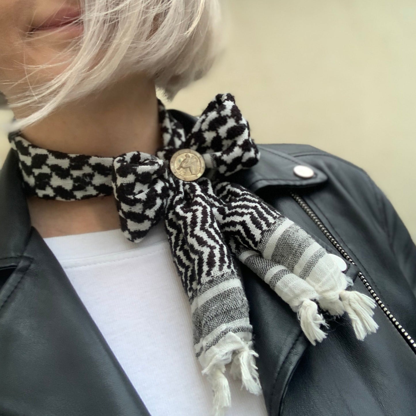 Palestina Twilly Scarf 2; med flere bruksområder