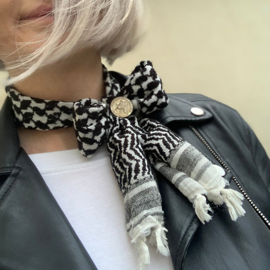 Palestina Twilly Scarf 2; med flere bruksområder